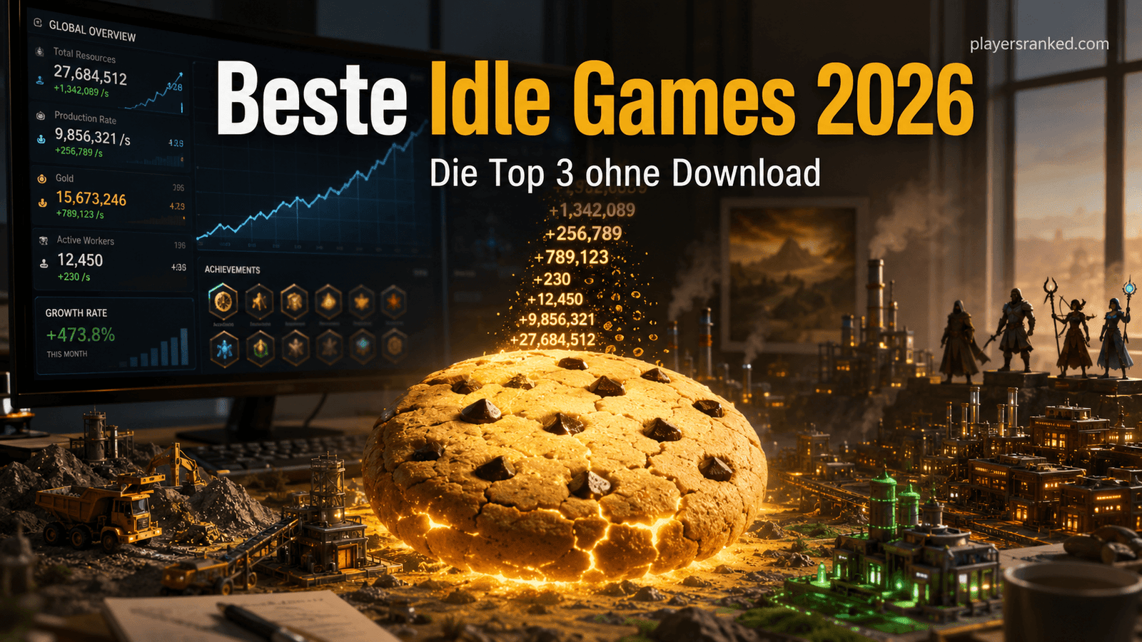 Beste Idle Games 2026: Die 3 besten kostenlosen Spiele ohne Download