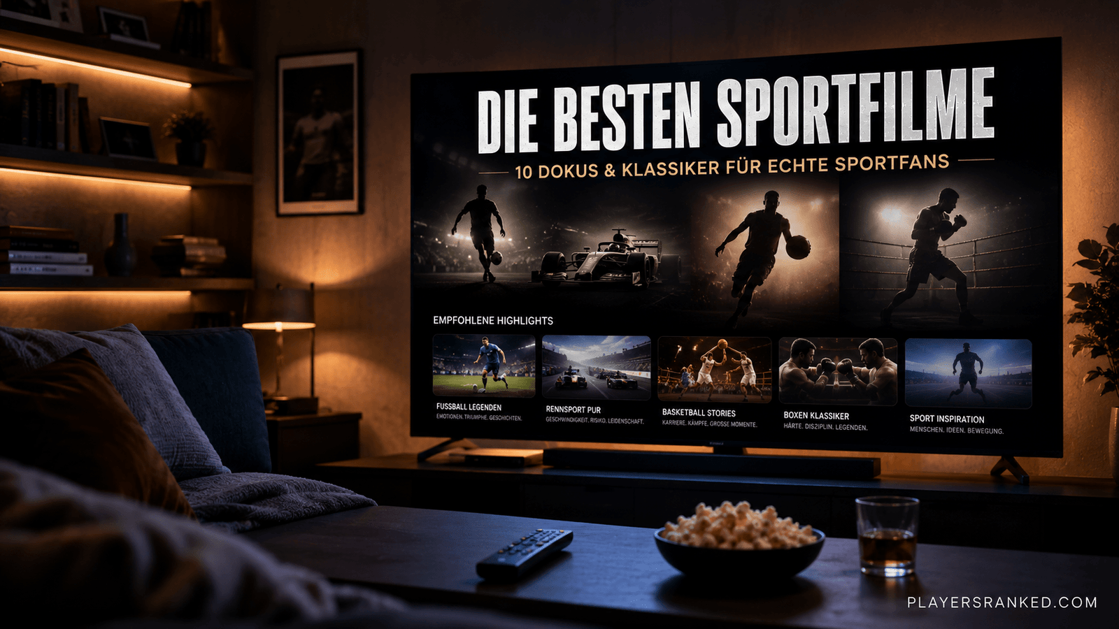 Sportfilme & Doku-Serien, die man gesehen haben muss: Top 10