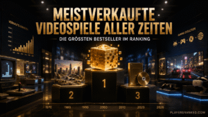Meistverkaufte Videospiele aller Zeiten mit Minecraft, GTA V und weiteren Bestsellern im weltweiten Verkaufsranking