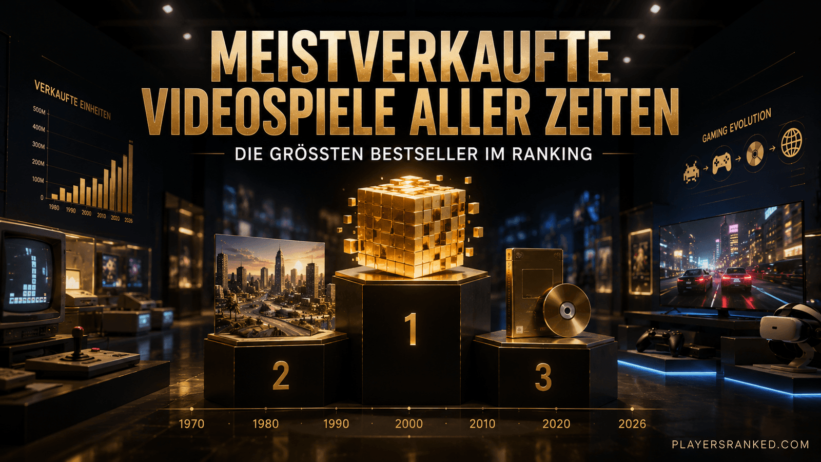 Meistverkaufte Videospiele aller Zeiten: Die ewige Bestenliste