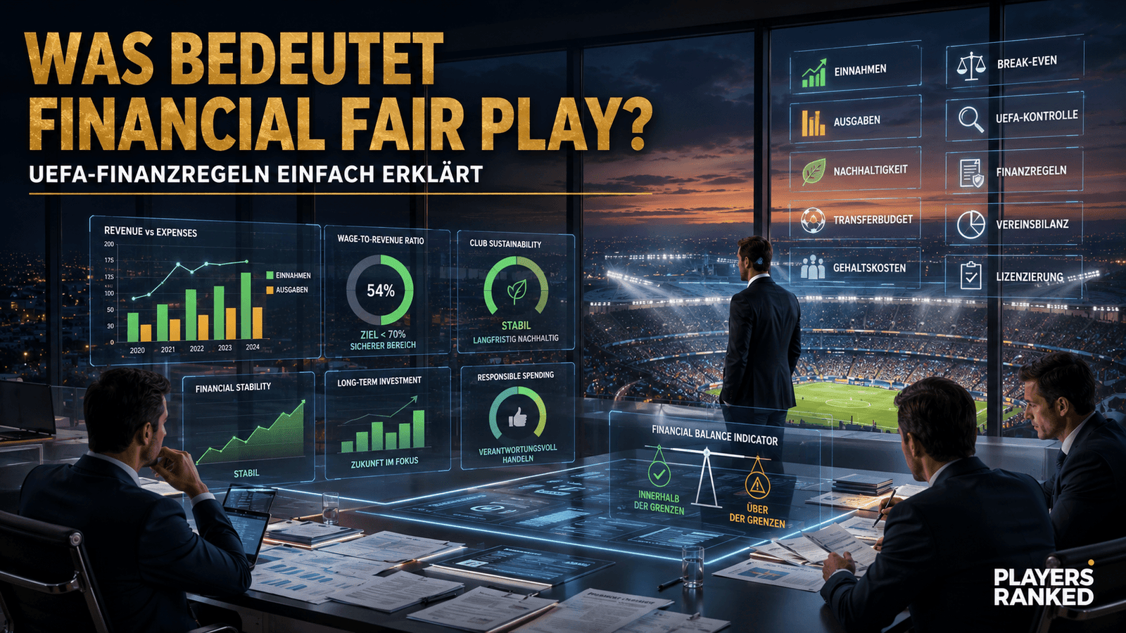 Was bedeutet Financial Fair Play? UEFA-Finanzregeln einfach erklärt