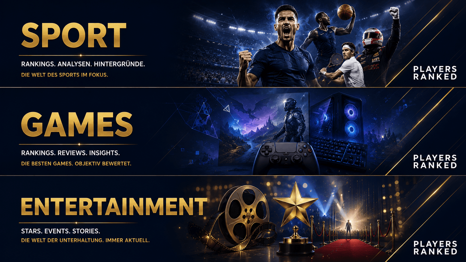 About us - Players Ranked, Sports, Games, Entertainment