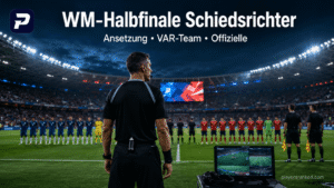 Schiedsrichter WM-Halbfinale 2026: Barton und Elfath bestätigt Ivan Barton als Schiedsrichter im WM-Halbfinale 2026 zwischen Frankreich und Spanien