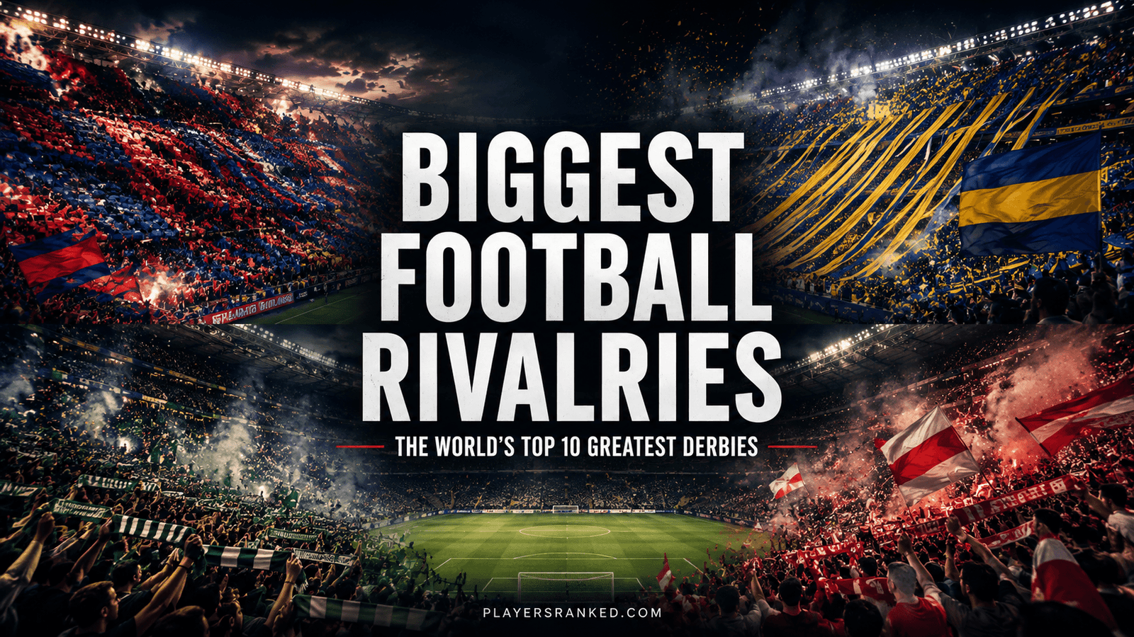 Biggest Football Rivalries in the World: Top 10 Greatest Football Derbies