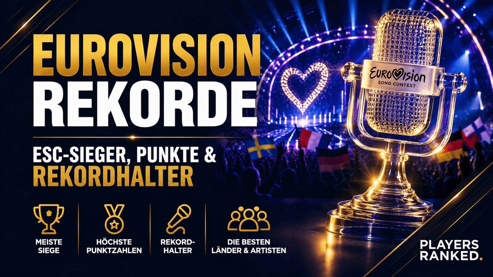 Eurovision Rekorde: Die größten ESC-Rekorde aller Zeiten