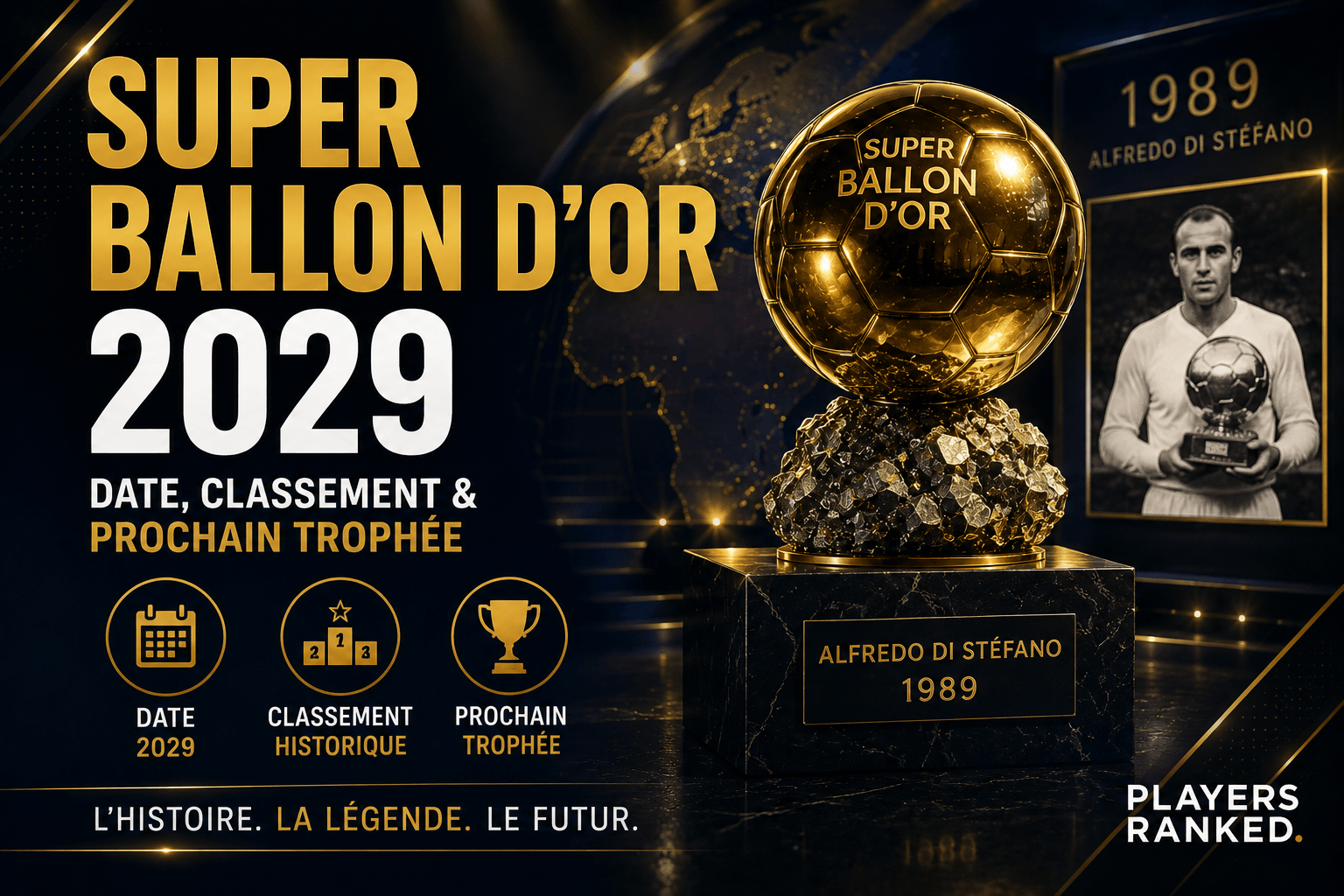 Super Ballon d’Or 2029 : date, classement et prochain trophée