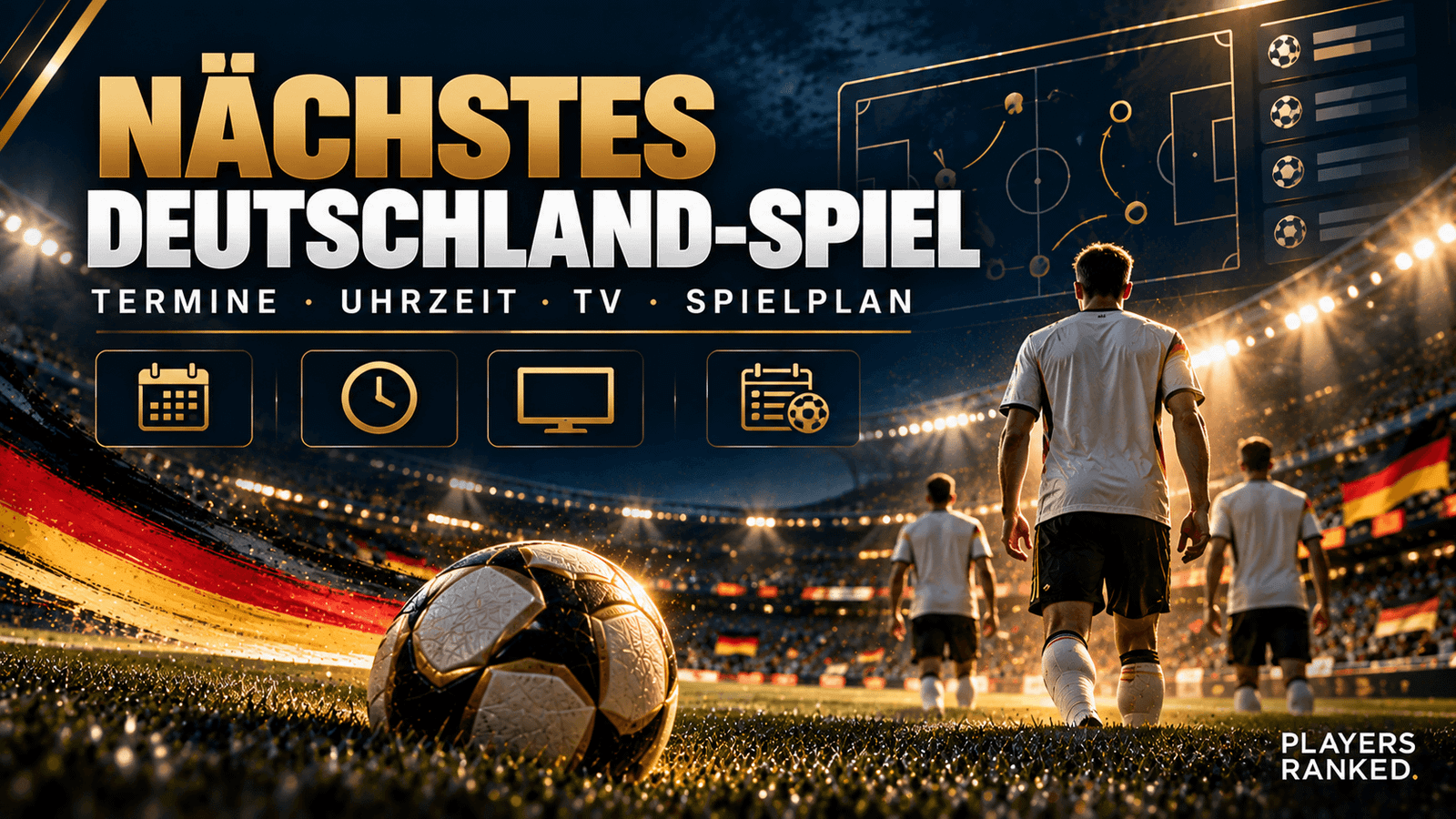 Nächstes Deutschlandspiel 2026: Wann spielt Deutschland wieder?