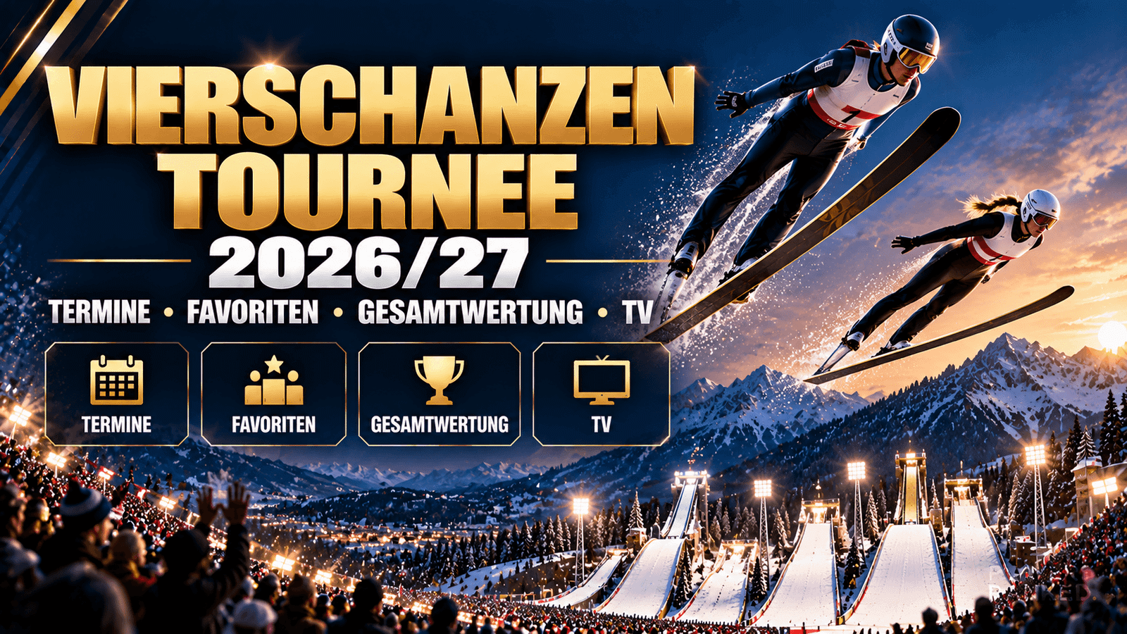 Vierschanzentournee 2026/27: Termine, Favoriten, Gesamtwertung & TV